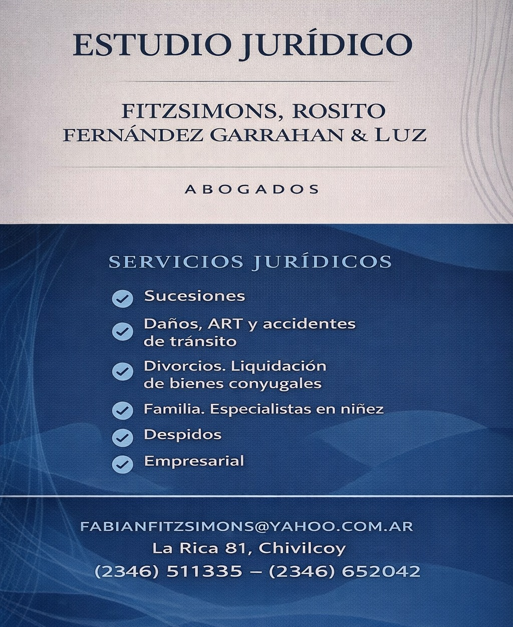 Estudio Jurídico Fitzsimons, Rosito, Fernández Garrahan & Luz